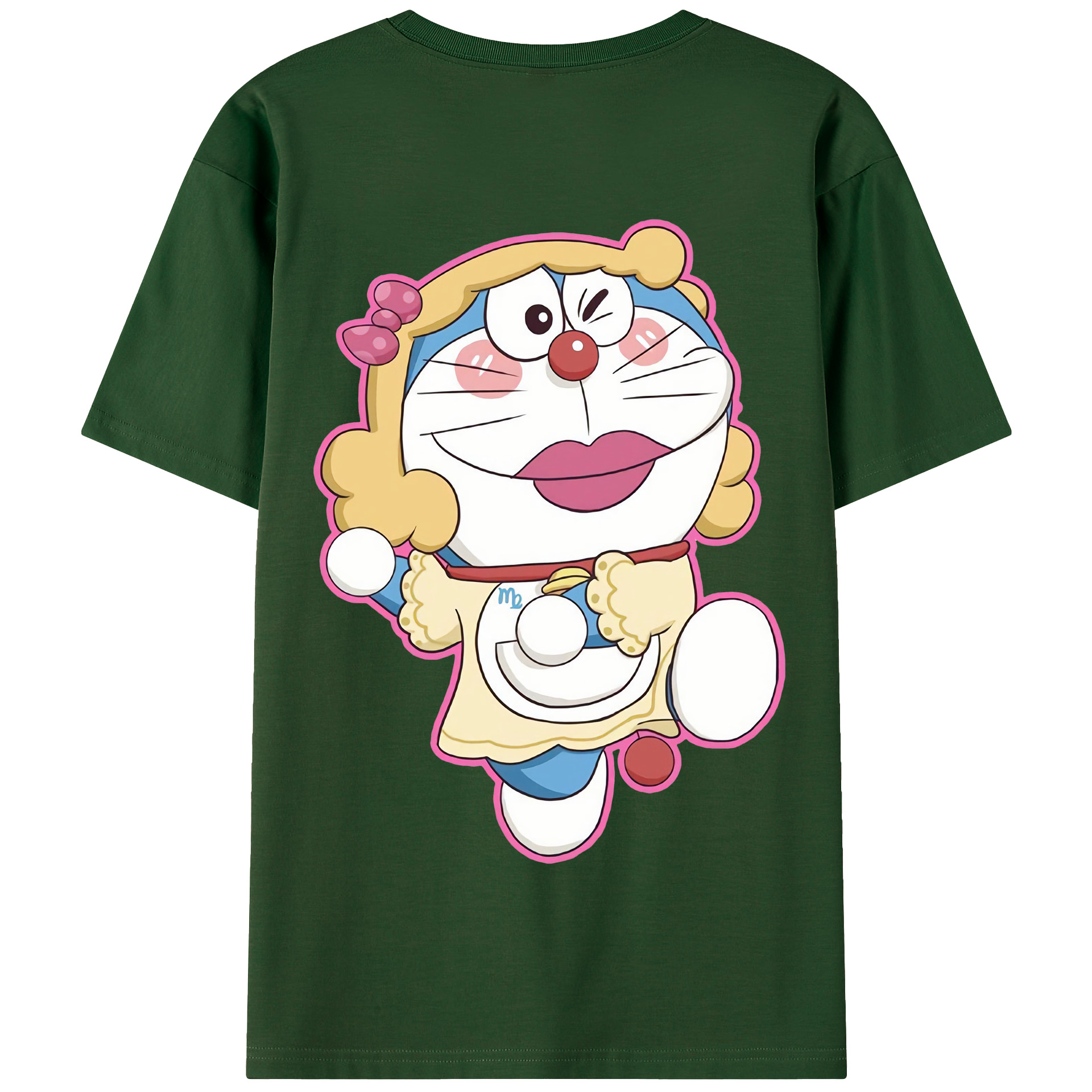 （画像用） ドラえもん Doraemon 綿100％半袖Tシャツ（背面プリント）